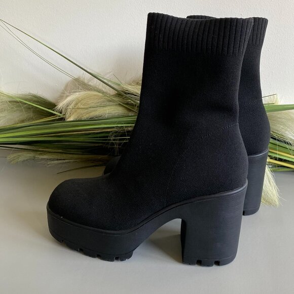 Call It Spring Black Platform Boots - Picture 7 of 13